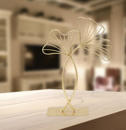 Decor Frunze Ginkgo Biloba din fier - CreativDeco.ro   [5]