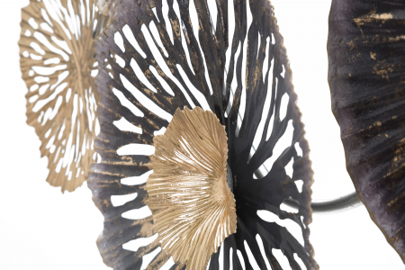 Decoratiune metalica perete Browny B, multicolor, creativdeco.ro [3]