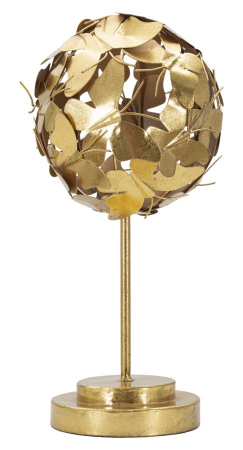 Fluturi - Decoratiune Fluturi glob metalic auriu - CreativDeco.ro