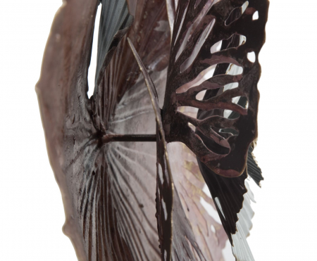 Decoratiune perete Bunga, fier [4]