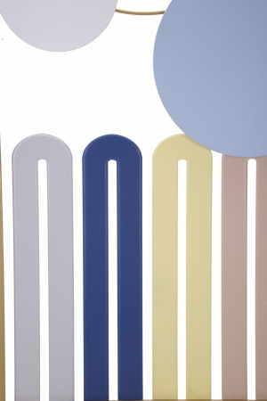 Decoratiune perete Colorful, fier multicolor - creativdeco.ro [3]