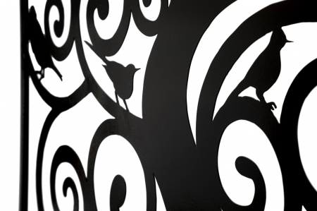 Decoratiune perete Copacul vietii, metal negru - creativdeco.ro [2]