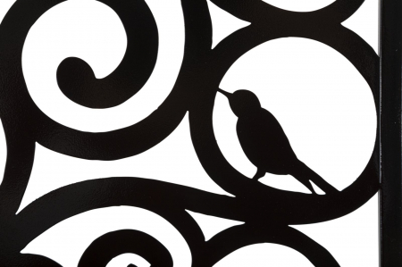 Decoratiune perete Copacul vietii, metal negru - creativdeco.ro [3]