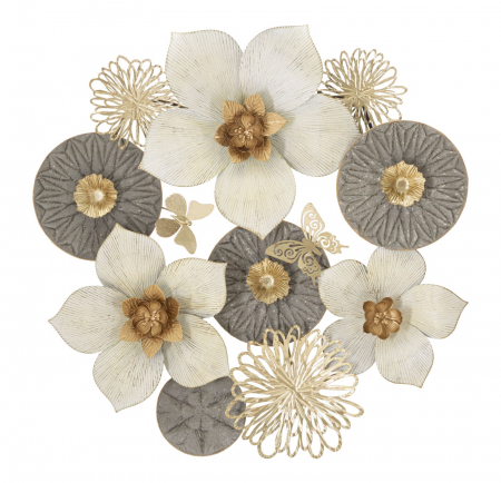 Decoratiuni perete - Decoratiune perete Gorgeous, fier, auriu alb
