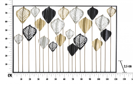 Decoratiune perete Lex, metal [7]