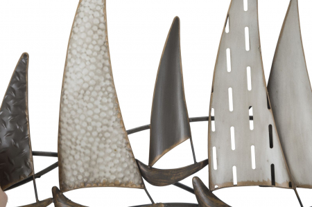 Decoratiune perete Regata, fier, multicolor [3]