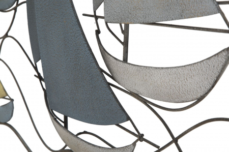 Decoratiuni marine | Panou metalic vaporase | CreativDeco [7]