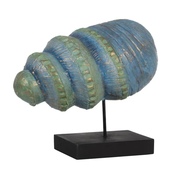 Obiecte decorative - Scoica lemn fier design marin|Decoratiuni marine elegante