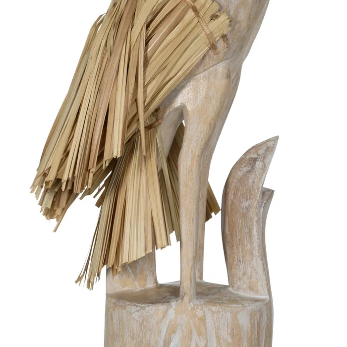 Figurina lemn fibre naturale design rustic|Decoratiuni naturale elegante [4]