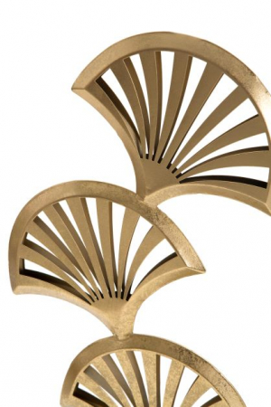 Frunza decorativa aurie Triply din fier - CreativDeco.ro [2]