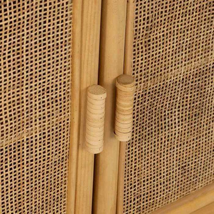 Dulap auxiliar ratan boem|Mobilier natural boem [6]