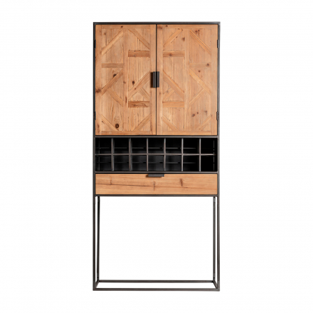 Comode si Bufete - Dulap industrial lemn|Dulapuri premium living