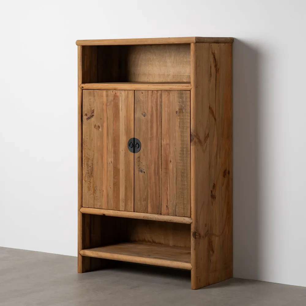 Comode si Bufete - Dulap vintage lemn pin reciclat | Mobilier eco-friendly retro