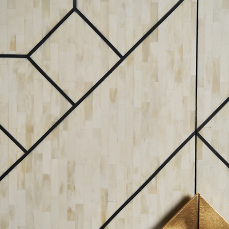 Dulap Art Deco MDF negru alb auriu|Dulapuri luxoase [3]