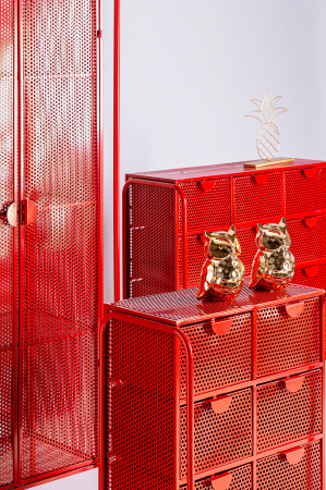 Dulap kitsch Arvert rosu|Dulapuri moderne premium [6]