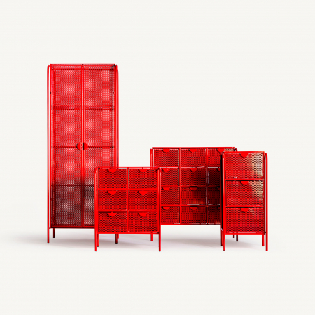 Dulap kitsch Arvert rosu|Dulapuri moderne premium [7]