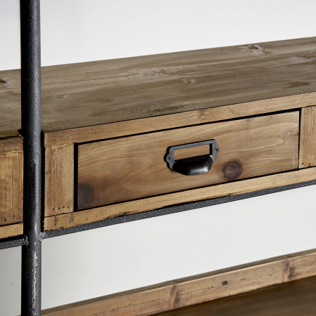 Etajera inalta industriala lemn ulm|Etajere multifunctionale [4]