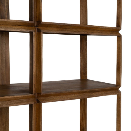 Etajeră living din lemn de mango maro [4]