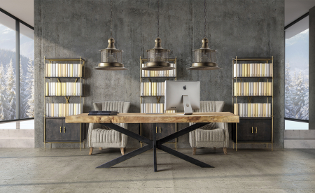 Etajera metalica contemporana|Etajere elegante moderne [4]