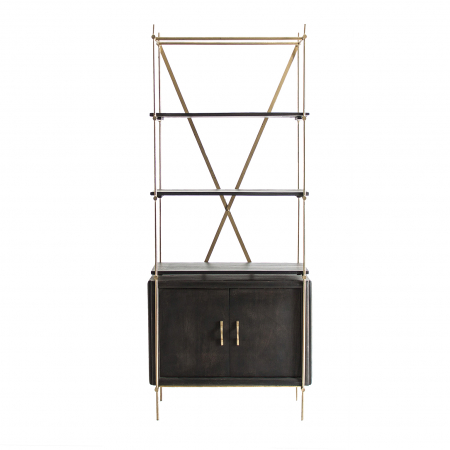 Stil de design - Etajera metalica contemporana|Etajere elegante moderne