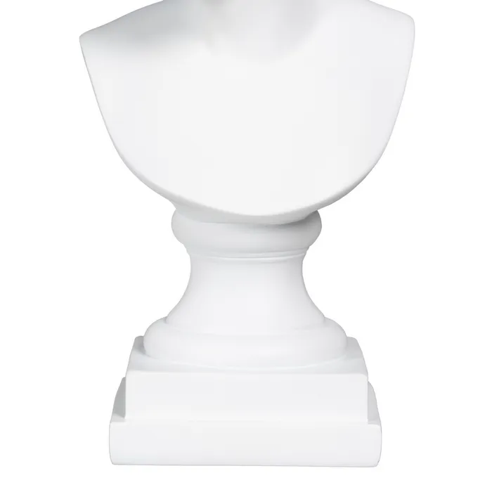 Bust decorativ polirășină albă|Decoruri clasice elegante [5]