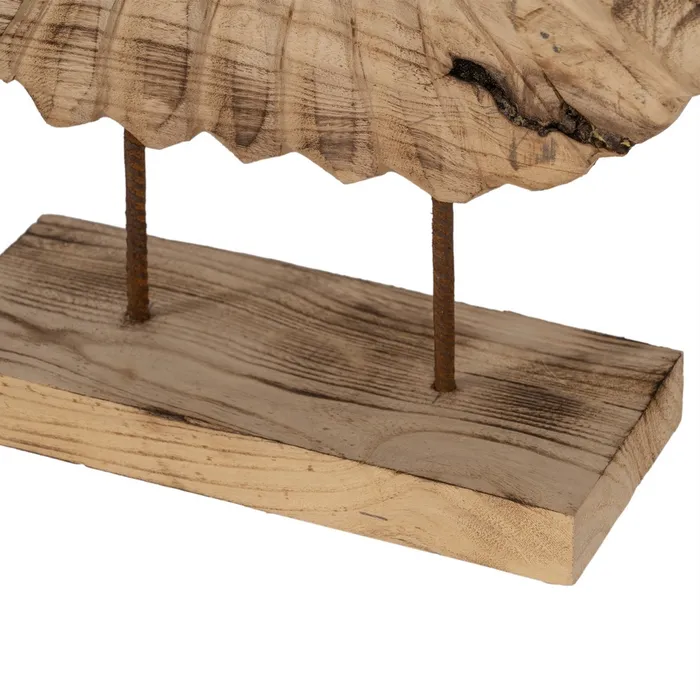 Figura decorativa coarne lemn|Decoratiuni rustice autentice [6]