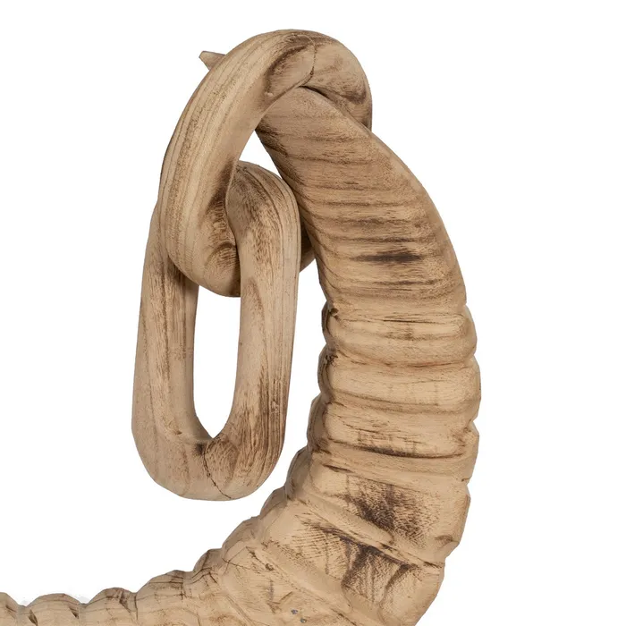 Figura decorativa coarne lemn|Decoratiuni rustice autentice [4]