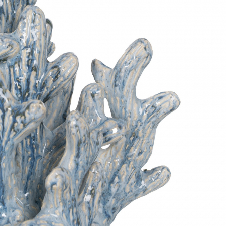 Coral ceramica decorativ pentru decor marin|Figurine albastre pentru interioare elegante [2]