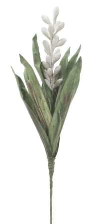 Obiecte decorative - Floare Aloe alb-roz artificiala CreativDeco - Farmec romantic pentru casa