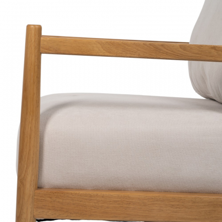 Fotoliu alb-natural lemn si MDF|Fotolii moderne pentru decor elegant [7]