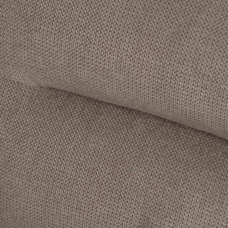 Fotoliu taupe tapițat cu structură metalică și design modern [7]