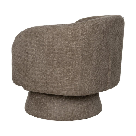 Fotoliu bej tapițat din material textil modern [3]