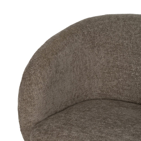 Fotoliu bej tapițat din material textil modern [5]