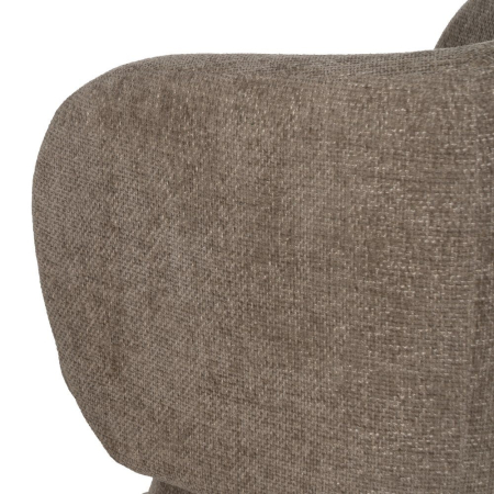 Fotoliu bej tapițat din material textil modern [9]