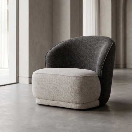 Scandinav - Fotoliu modern bicolor