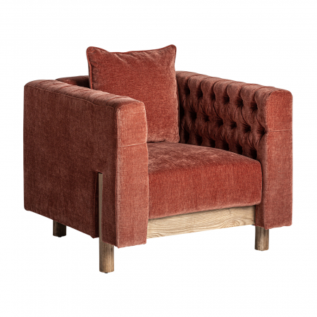 Fotolii - Fotoliu Art Deco burgundy | Fotolii elegante living
