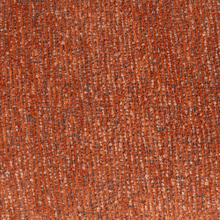 Fotoliu cărămiziu din stofă și lemn cu design minimalist în stil japandi [5]