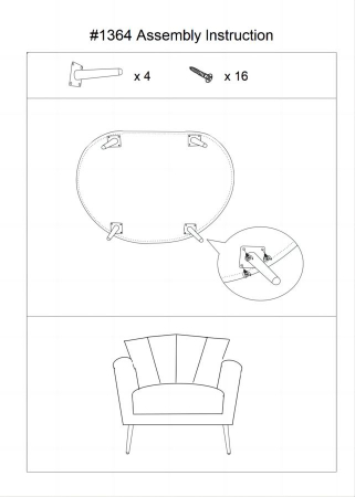 Fotoliu Kiev crem in stil Glamour cu picioare aurii. Fotolii confortabile pentru living si dormitor. Mobilier elegant si sofisticat CreativDeco. [9]