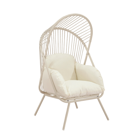 Mobilier - Fotoliu de grădină din ratan sintetic bej