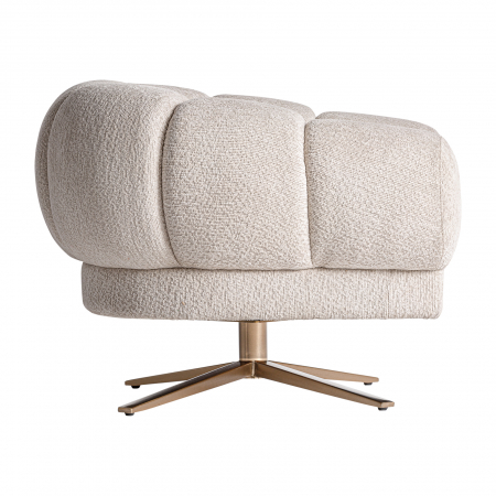 Fotoliu Art Deco catifea alb antic|Fotolii elegante living [2]