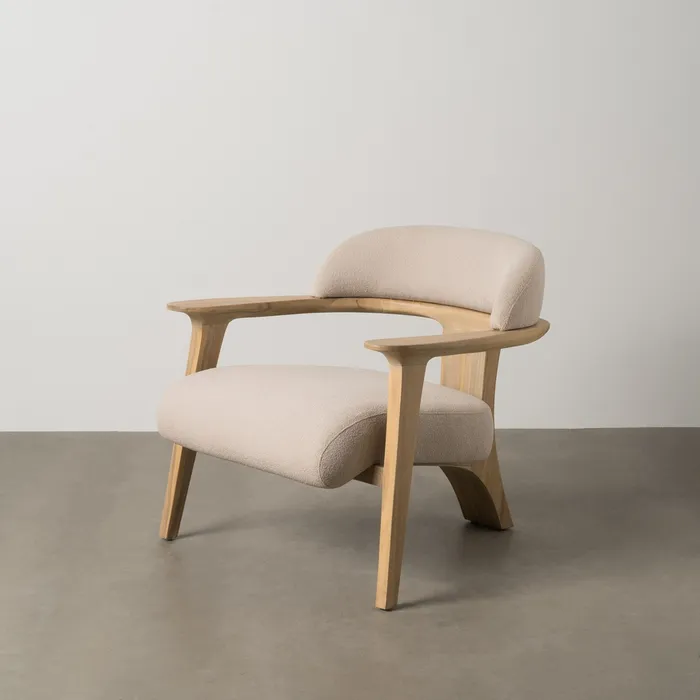 Fotolii - Fotoliu din lemn de teak modern pentru living|Fotolii din lemn pentru decoruri contemporane
