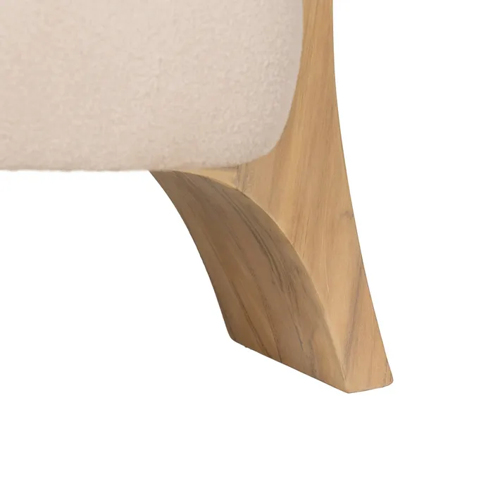Fotoliu din lemn de teak modern pentru living|Fotolii din lemn pentru decoruri contemporane [12]