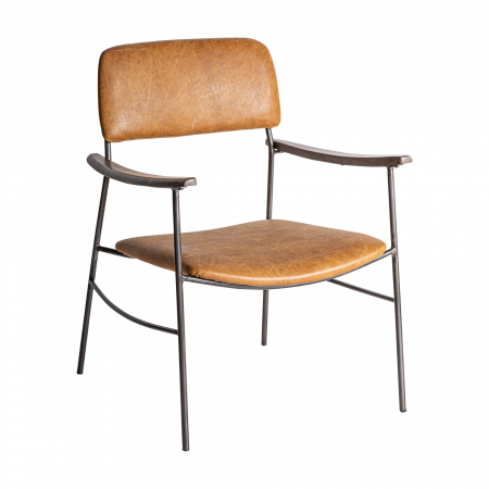 Fotolii - Fotoliu vintage piele maro | Fotolii confortabile