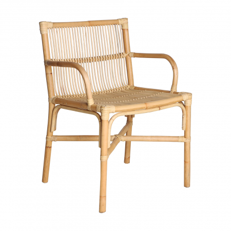 Mobilier Gradina - Fotoliu ratan maro compact|Fotolii contemporane pentru spatii mici