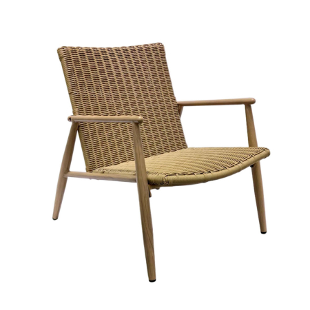 Mobilier - Fotoliu din ratan sintetic maro