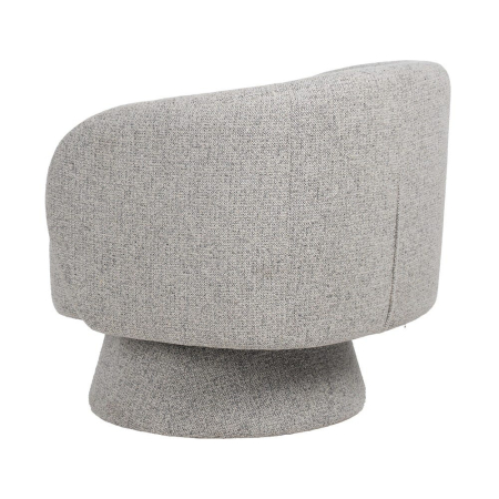 Fotoliu gri-marmorat din stofă texturată [3]