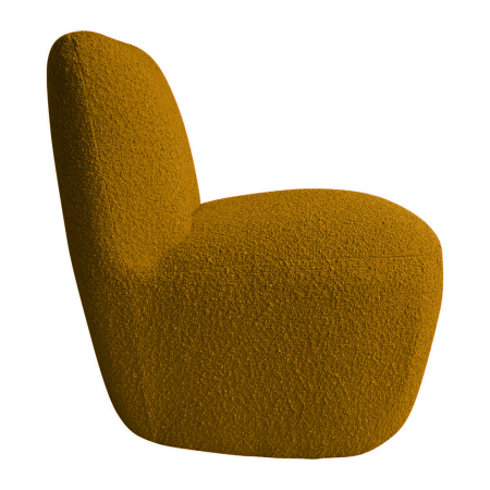 Fotoliu Tapitat Ocru|Fotolii Design Premium [4]