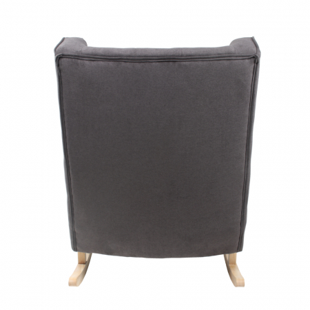 Fotoliu gri Grandma - design clasic confortabil [4]