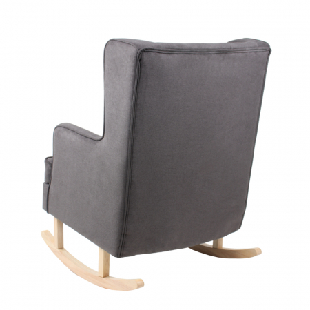Fotoliu gri Grandma - design clasic confortabil [3]