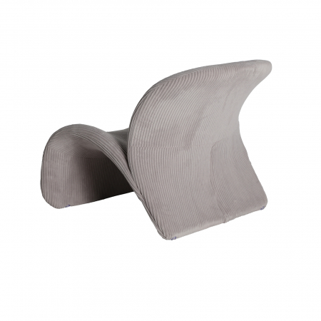 Fotoliu art deco gri|Fotolii moderne sculpturale [2]